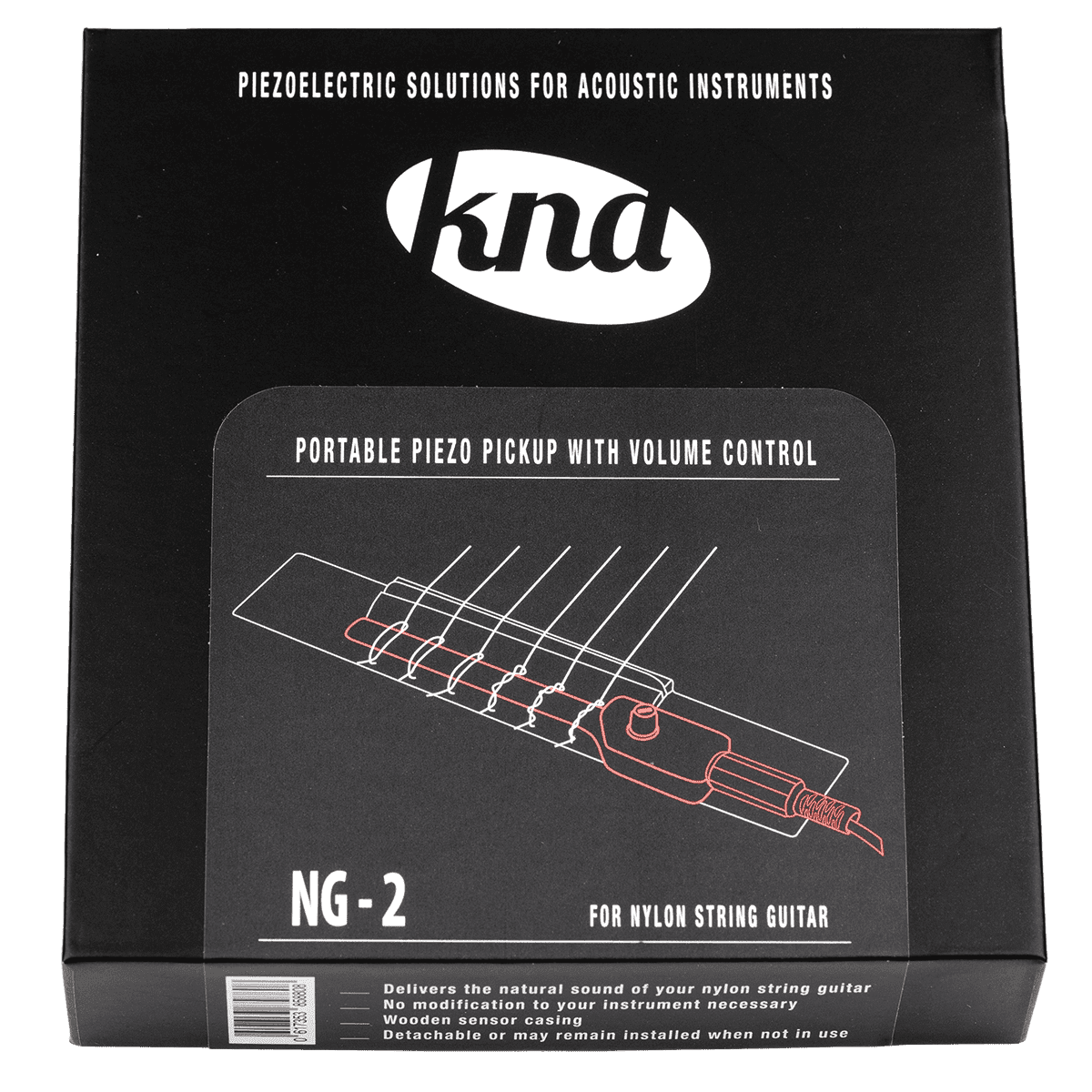 KNA NG-2 Classical Guitar Pickup with Volume Control KNA Pickups