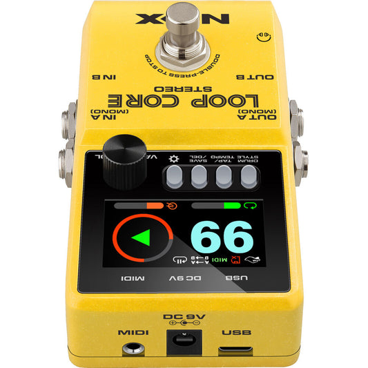 NU-X Core Series Loop Core Stereo Effects Pedal NU-X Products Effects Pedals