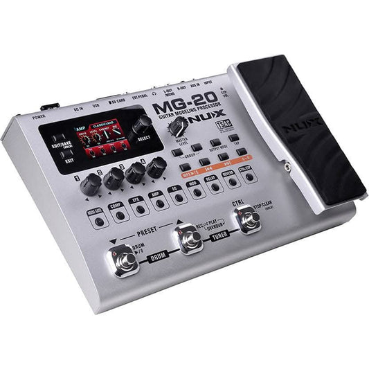 NU-X MG-20 Guitar Modeling Processor NU-X Products Effects Pedals