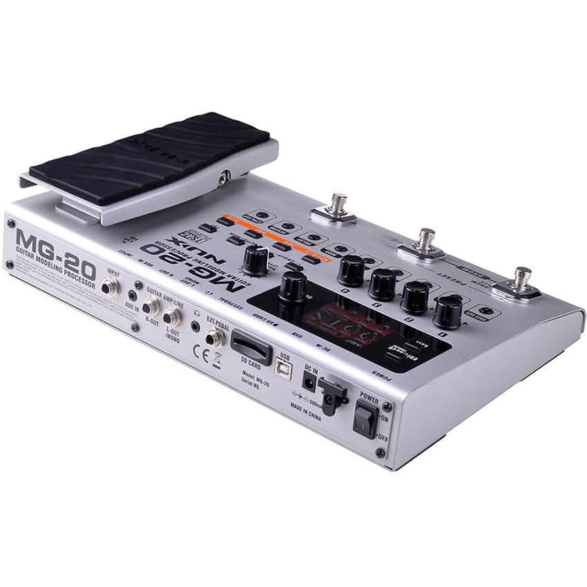 NU-X MG-20 Guitar Modeling Processor NU-X Products Effects Pedals