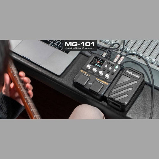 NU-X MG101 Multi-Effects & Modelling Guitar Processor NU-X Products Effects Pedals