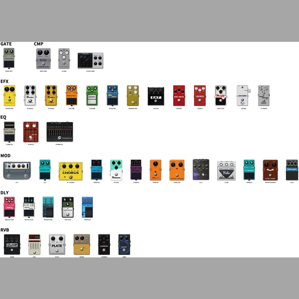 NU-X MG101 Multi-Effects & Modelling Guitar Processor NU-X Products Effects Pedals