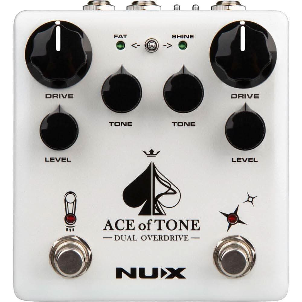 NU-X Verdugo Series Ace Of Tone Dual Overdrive Effects Pedal NU-X Products Effects Pedals