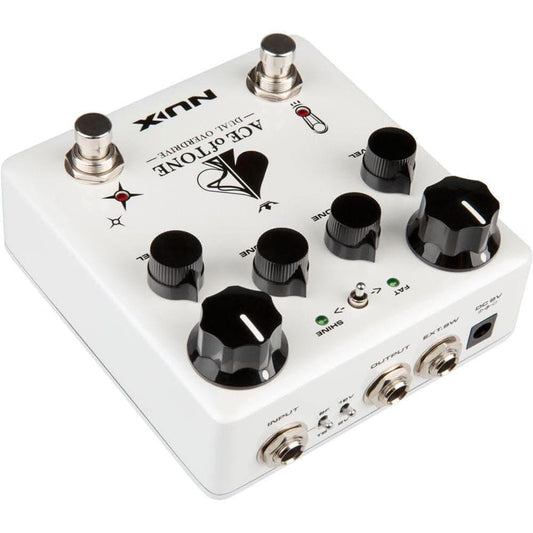 NU-X Verdugo Series Ace Of Tone Dual Overdrive Effects Pedal NU-X Products Effects Pedals