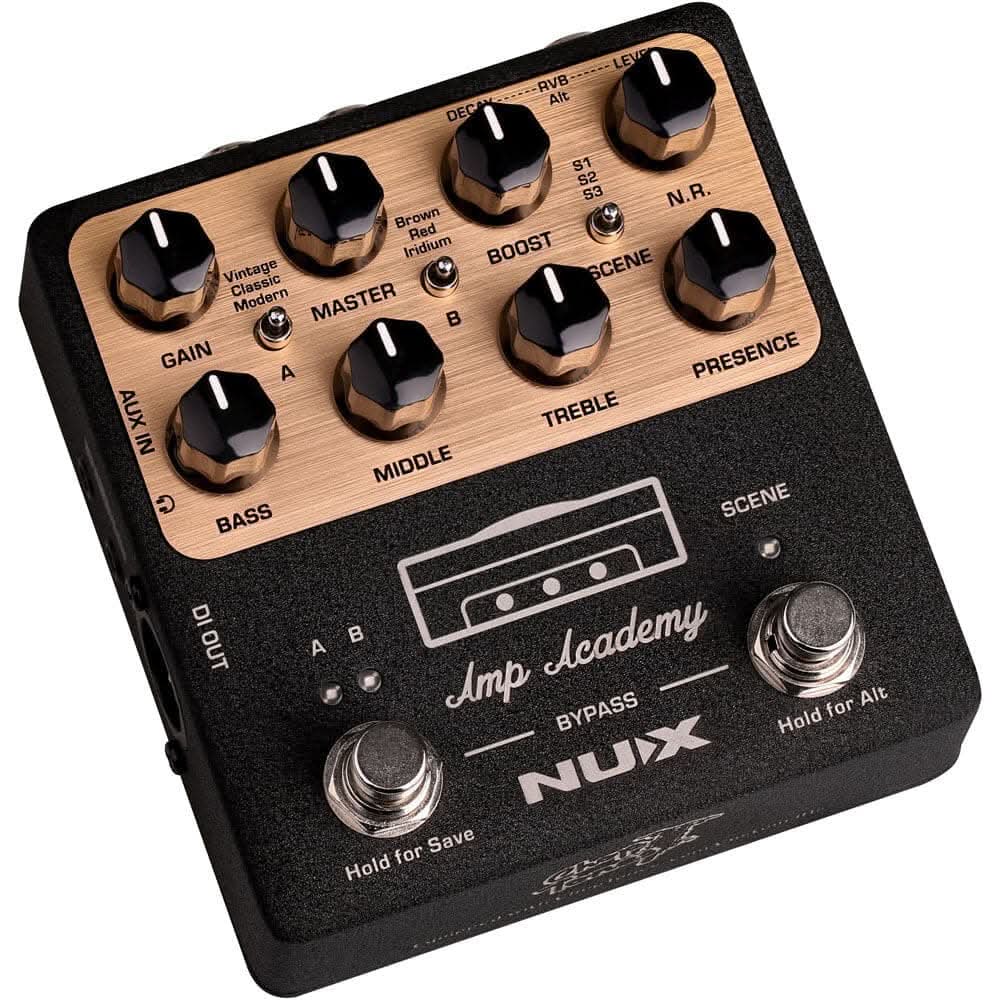NU-X Verdugo Series Amp Academy Amplifier Modeling Pedal NU-X Products Effects Pedals