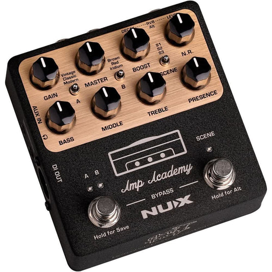 NU-X Verdugo Series Amp Academy Amplifier Modeling Pedal NU-X Products Effects Pedals