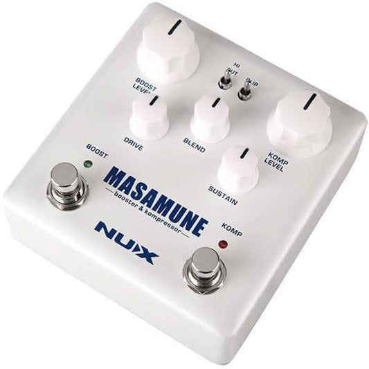 NU-X Verdugo Series Masamune Analog Compressor & Booster Pedal NU-X Products Effects Pedals