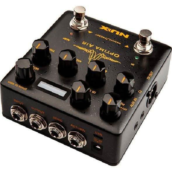 NU-X Verdugo Series Optima Air Acoustic Simulator & IR Loader Pedal NU-X Products Effects Pedals