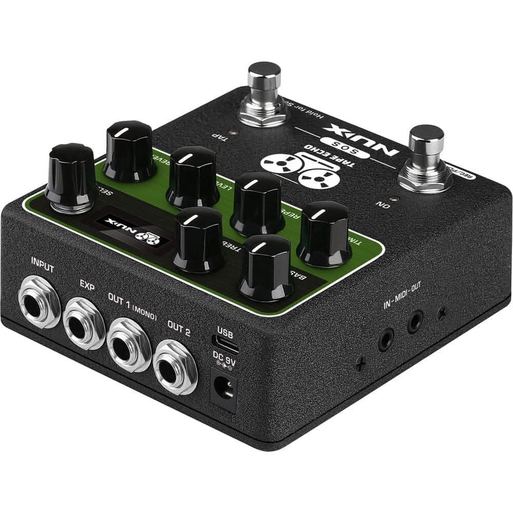 NU-X Verdugo Series Tape Echo Effects Pedal NU-X Products Effects Pedals