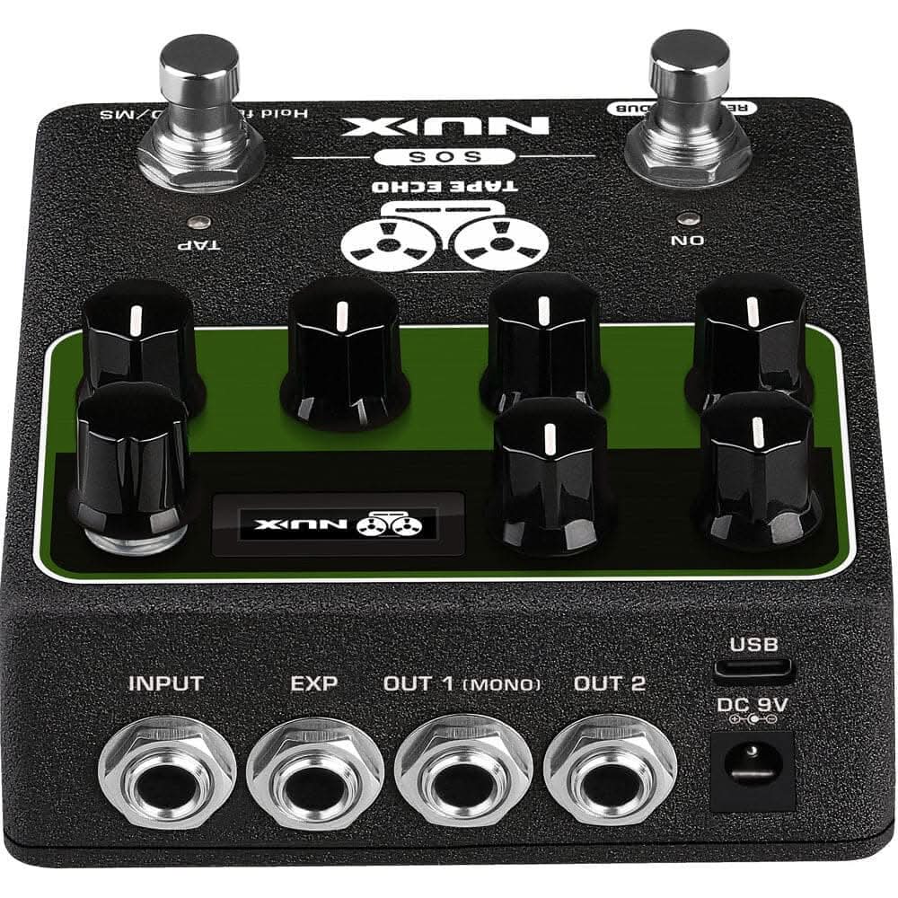 NU-X Verdugo Series Tape Echo Effects Pedal NU-X Products Effects Pedals