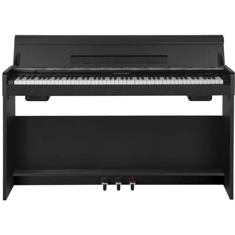 NU-X WK310 Upright 88-Key Digital Piano with Flip-Top in Black Finish NU-X Products Electric Piano