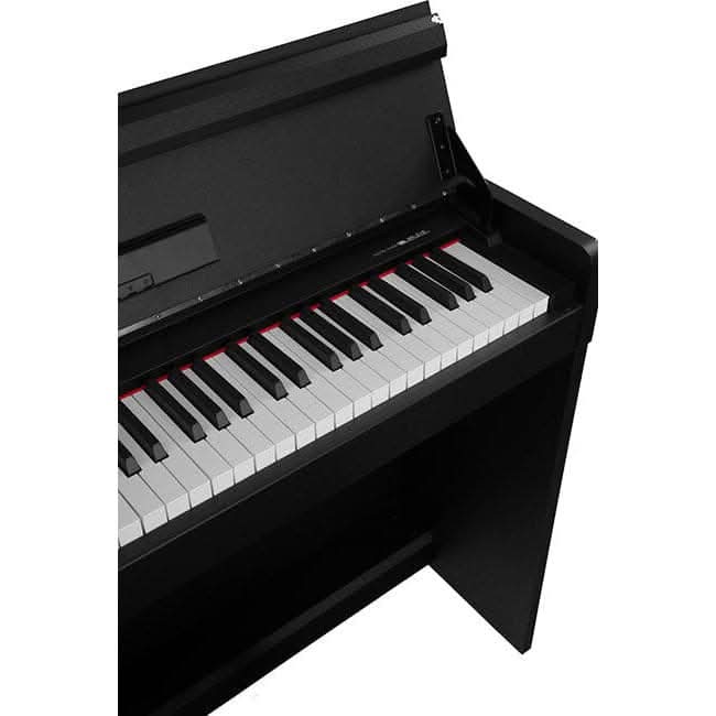 NU-X WK310 Upright 88-Key Digital Piano with Flip-Top in Black Finish NU-X Products Electric Piano