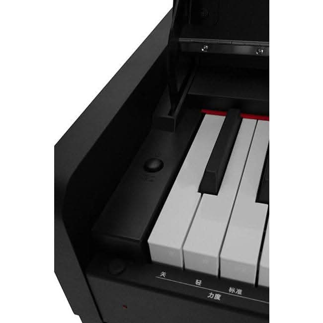 NU-X WK310 Upright 88-Key Digital Piano with Flip-Top in Black Finish NU-X Products Electric Piano