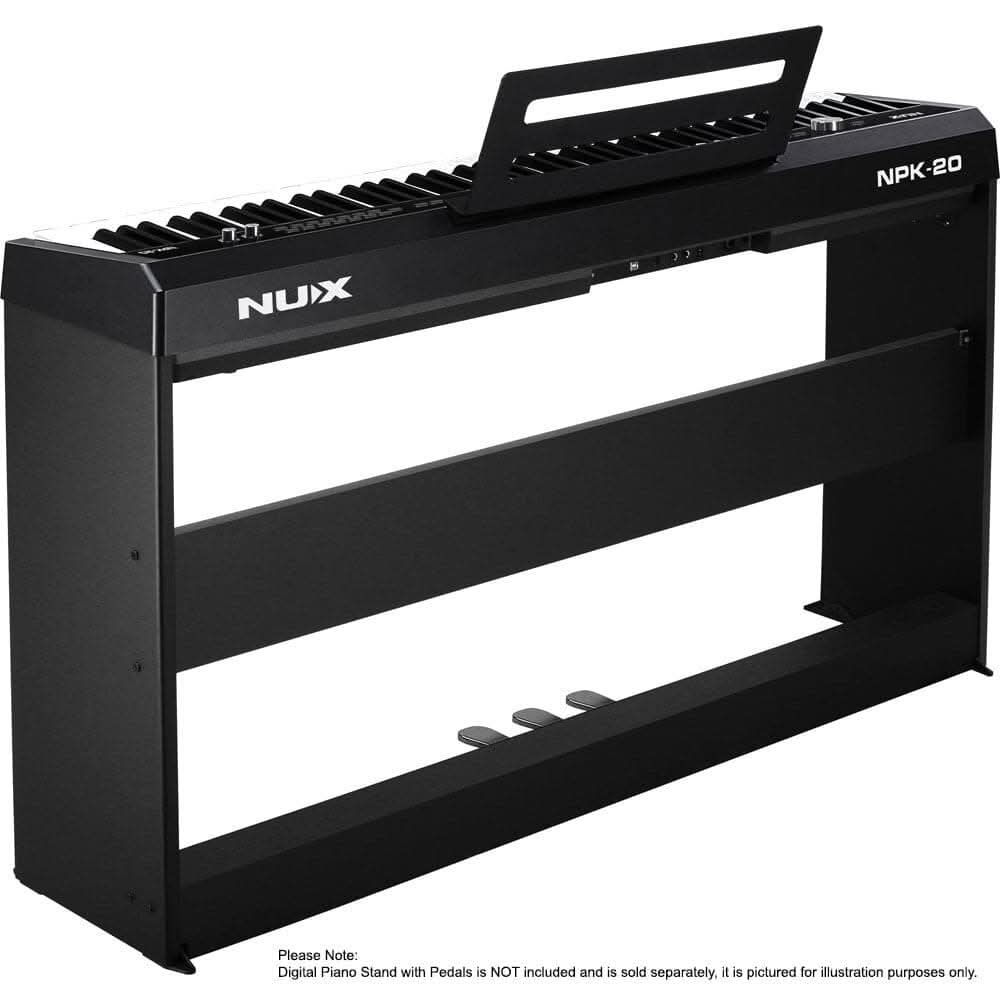 NU-X NPK-20 Portable 88-Key Digital Piano in Black NU-X Products Keyboard