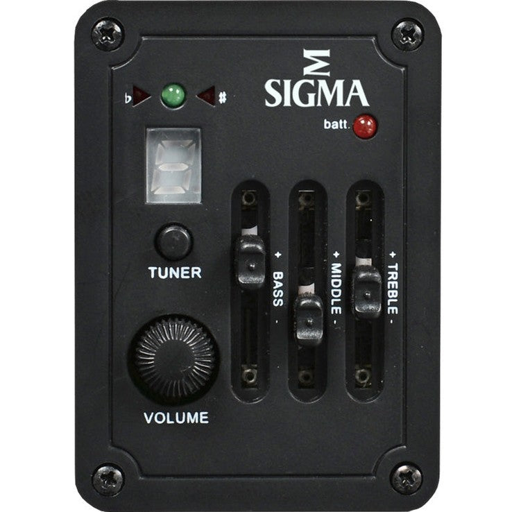 Sigma BME – Acoustic-Electric Bass Guitar with Softshell Case
