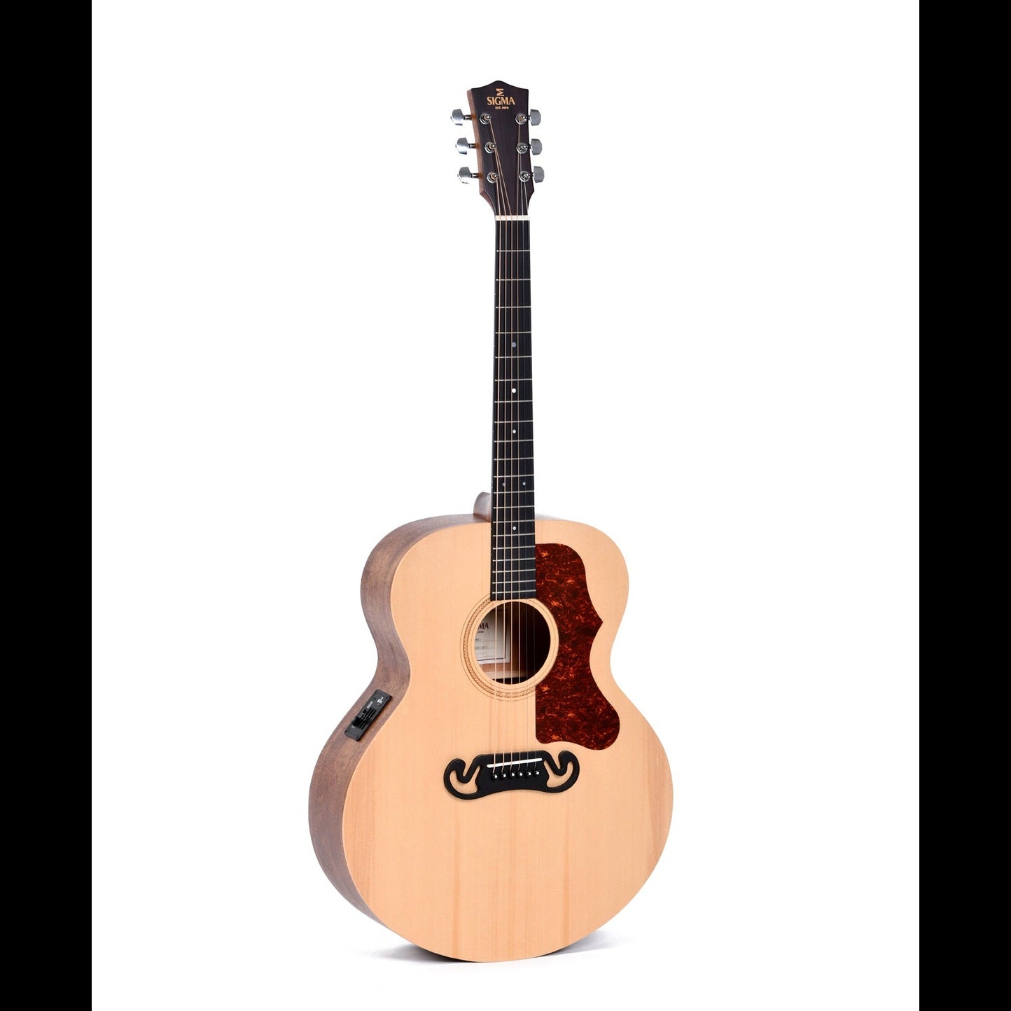 Sigma GJME – Grand Jumbo 14‑Fret All‑Solid Top Acoustic‑Electric Guitar