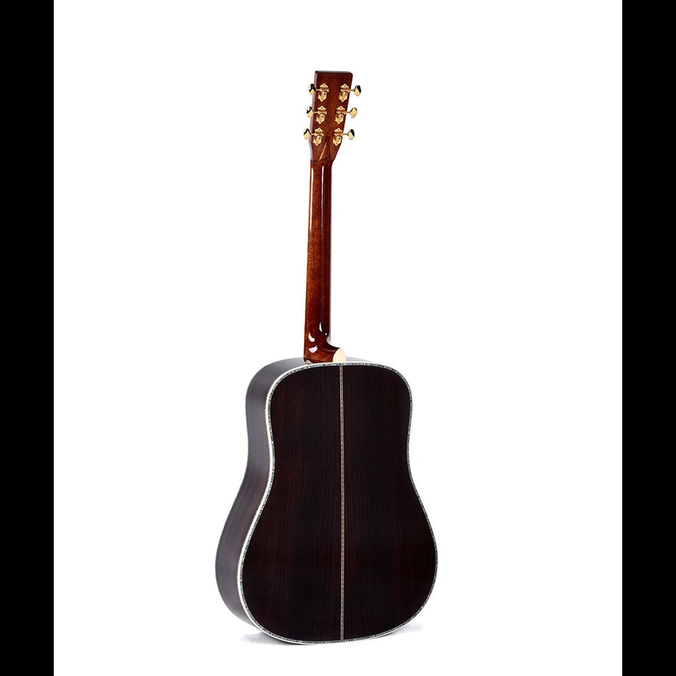 The Sigma SDR‑45‑SB is a premium dreadnought acoustic guitar