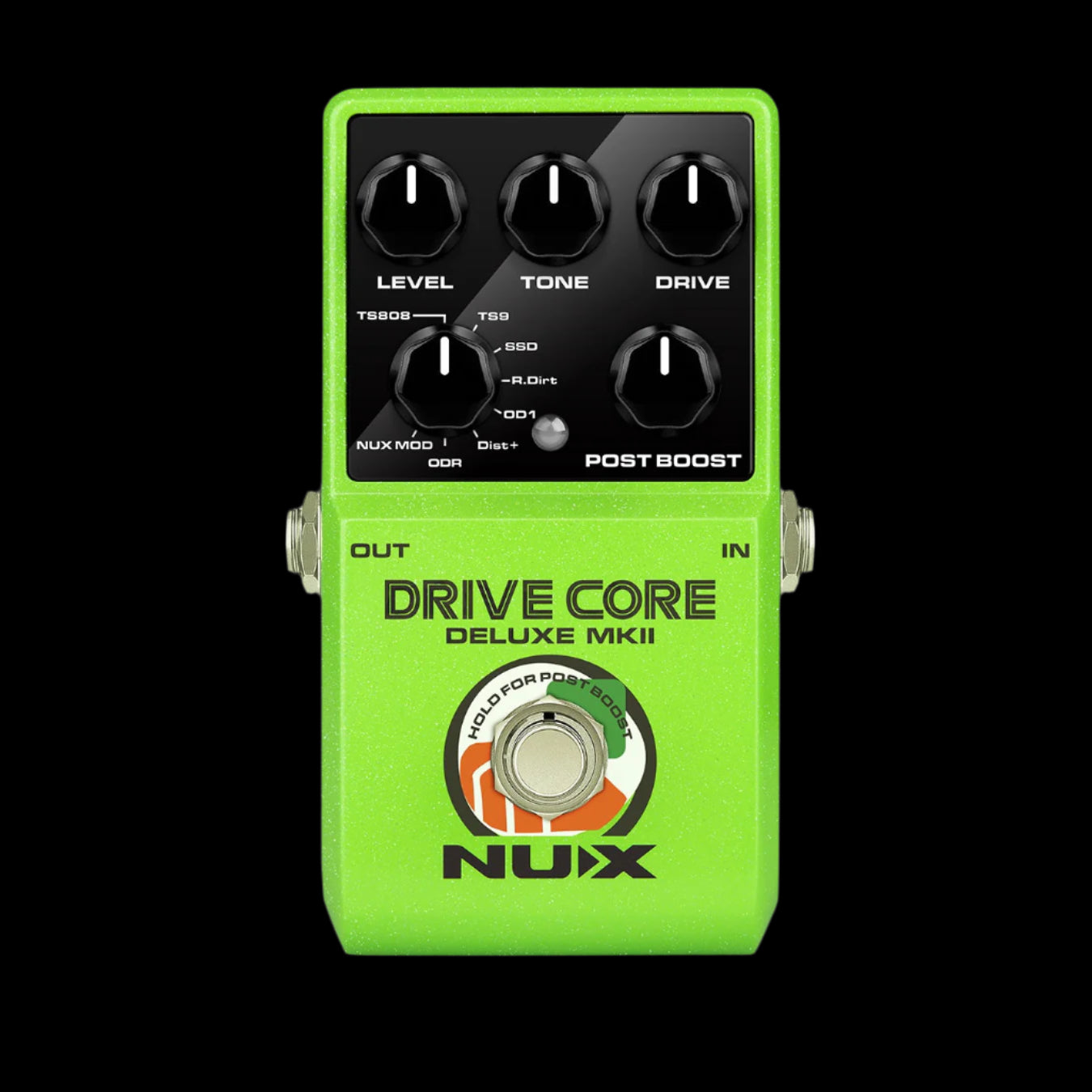 NUX Drive Core Deluxe MKII Overdrive Pedal – 8 Analog Tones NU-X Products Effects Pedals
