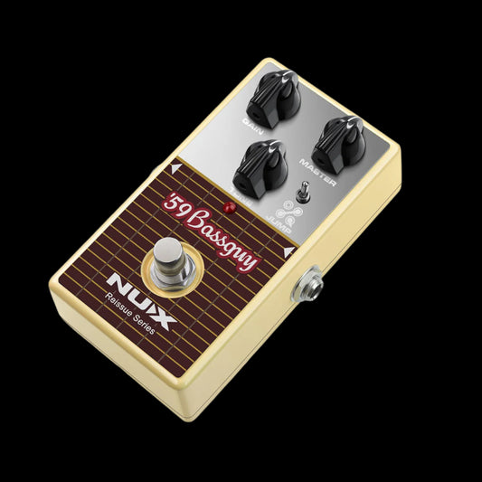 NUX '59 Bassguy Overdrive Pedal – Vintage Fender Bassman Tone NU-X Products Effects Pedals