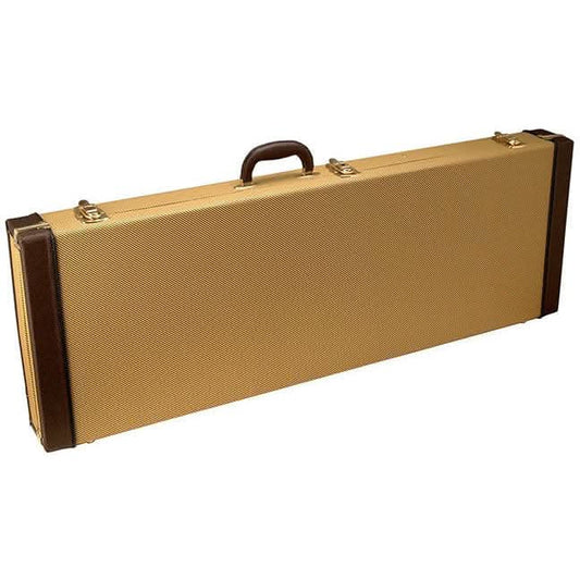 On Stage Hardshell Electric Guitar Case in Tweed On Stage