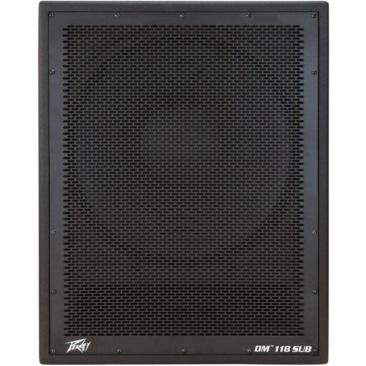 Peavey Dark Matter Series "DM-118 SUB" Powered 800W, 18" PA Subwoofer Peavey Amps