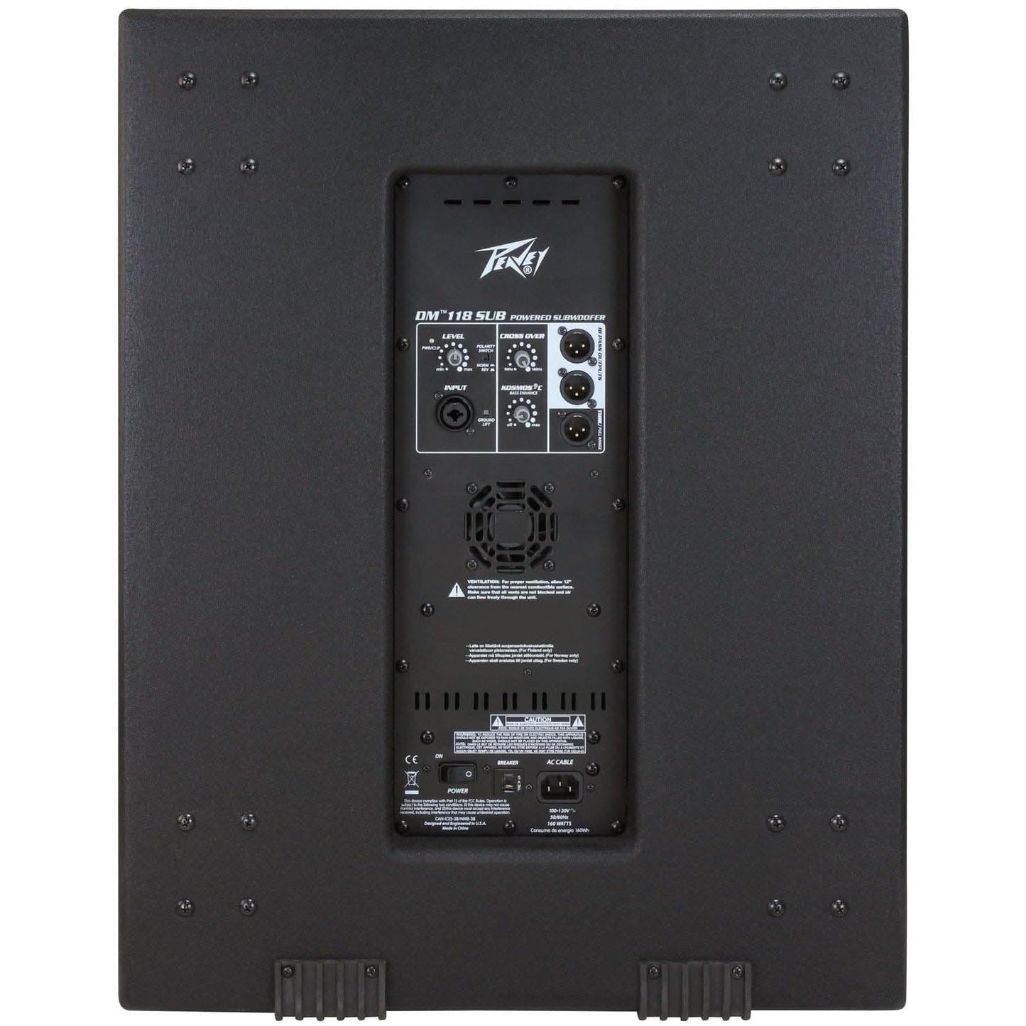 Peavey Dark Matter Series "DM-118 SUB" Powered 800W, 18" PA Subwoofer