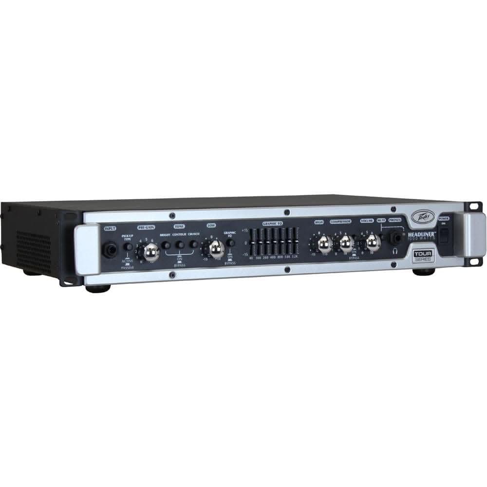 Peavey Headliner Series 1000-Watt Bass Amplifier Head Peavey Amps