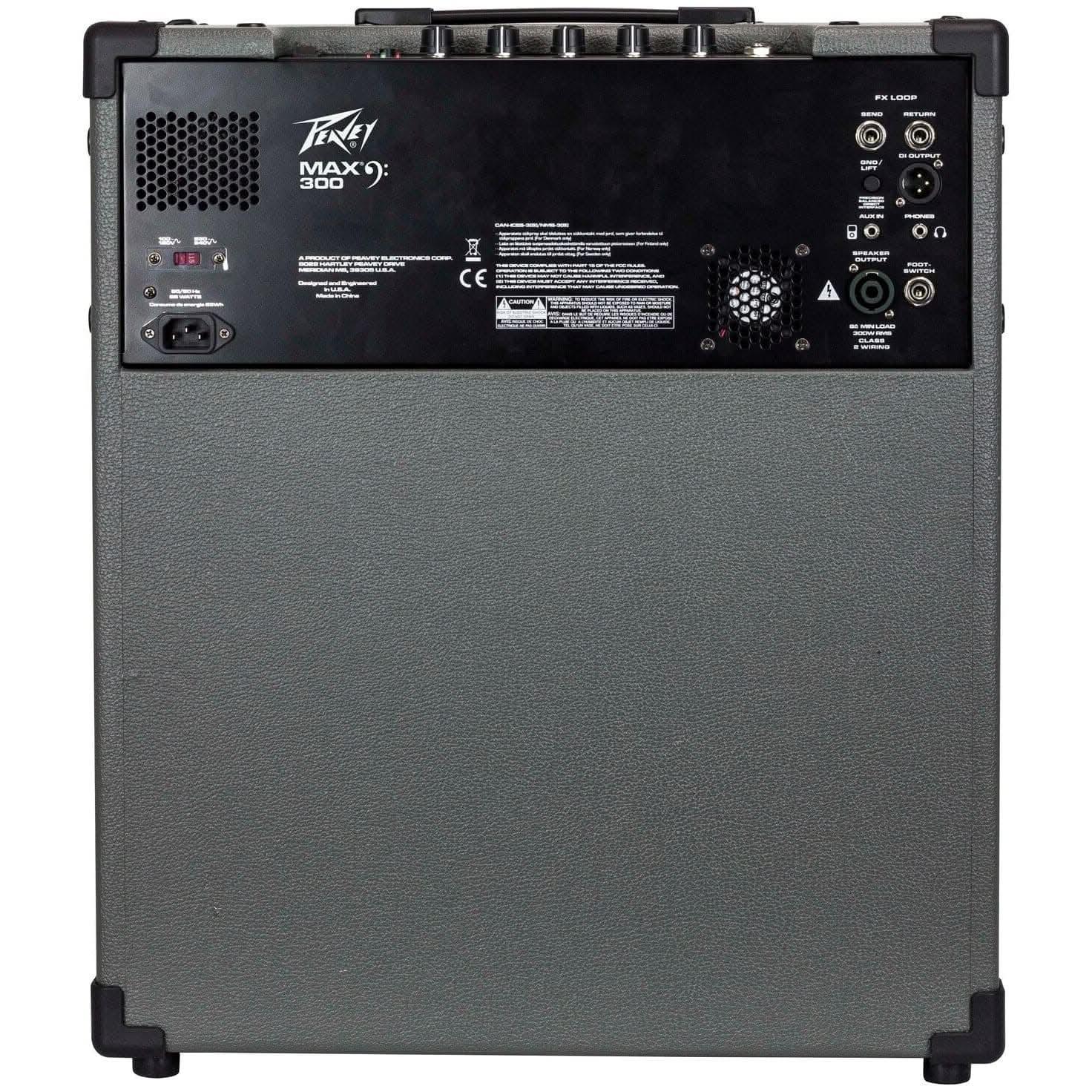Peavey MAX Series "MAX300" Bass Amp Combo 300-Watt 2x10" Peavey Bass Amps