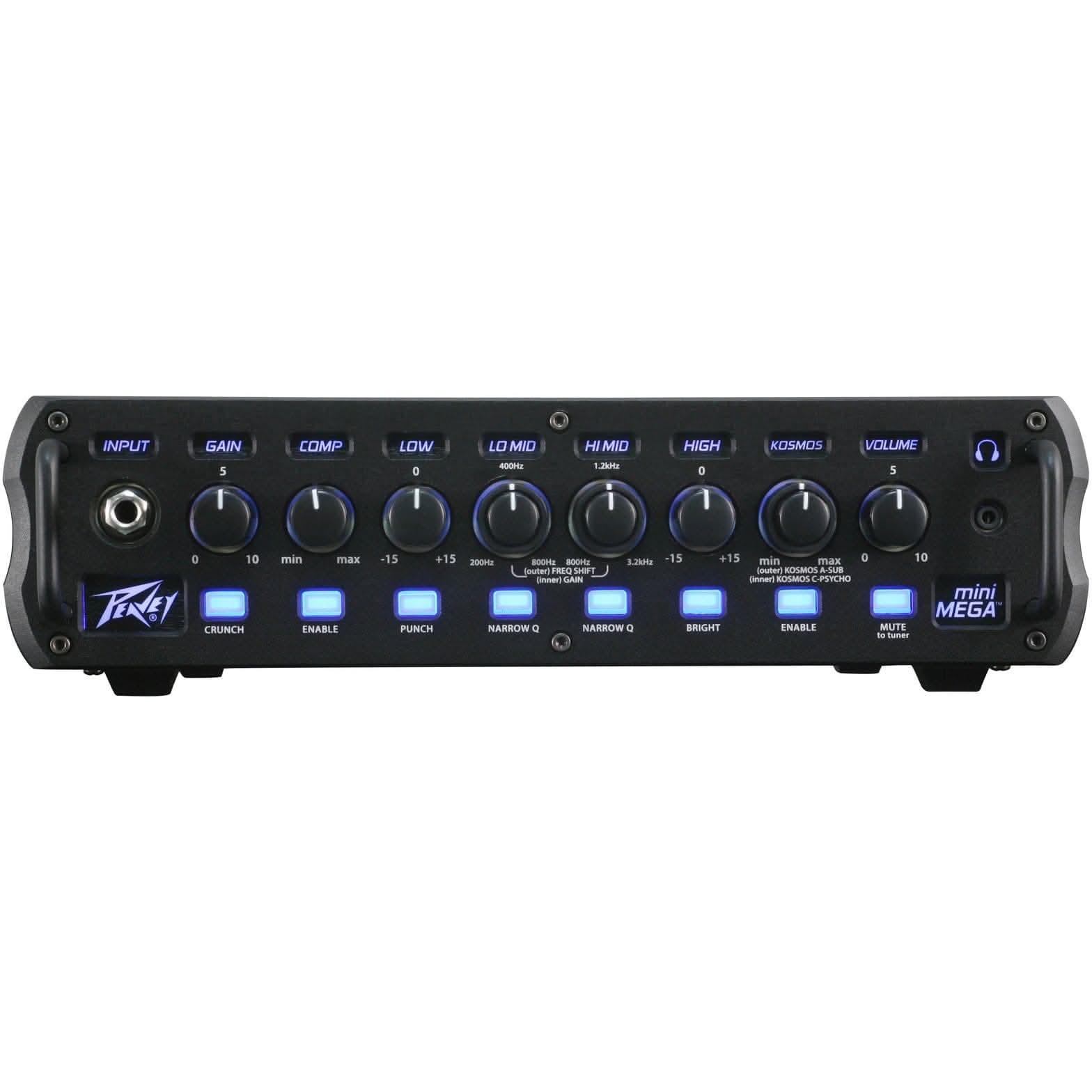Peavey MiniMEGA Series "MiniMEGA" Mini Bass Amp Head 1000-Watt Peavey Bass Amps