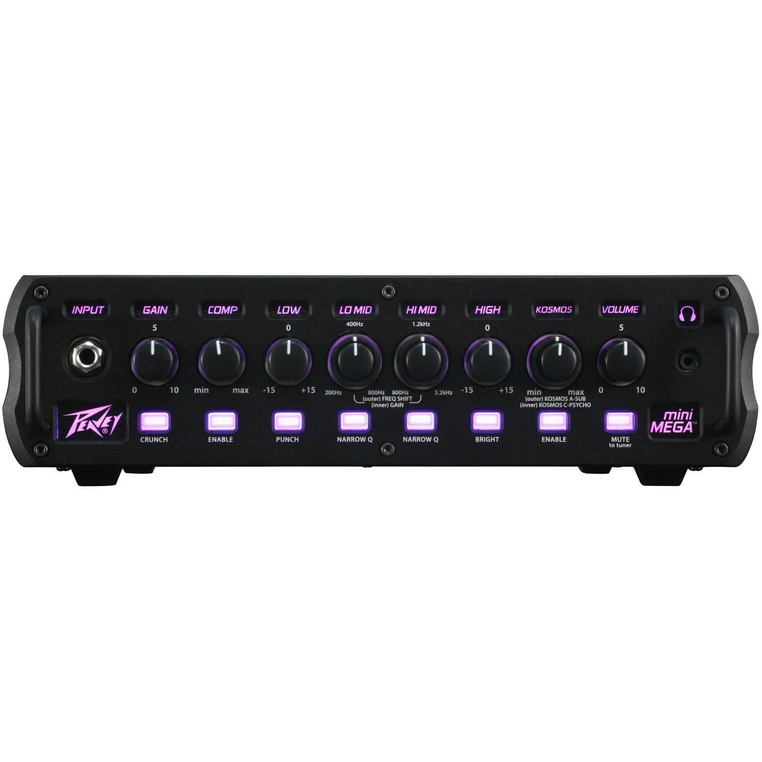 Peavey MiniMEGA Series "MiniMEGA" Mini Bass Amp Head 1000-Watt Peavey Bass Amps