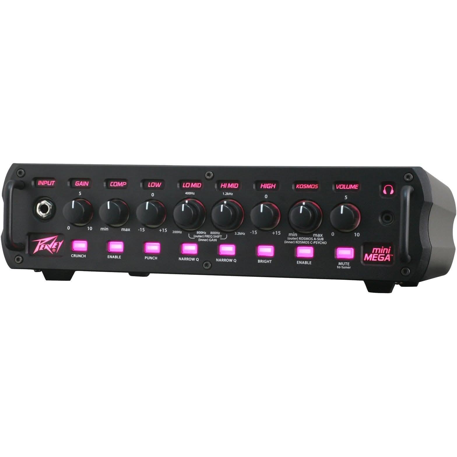 Peavey MiniMEGA Series "MiniMEGA" Mini Bass Amp Head 1000-Watt Peavey Bass Amps