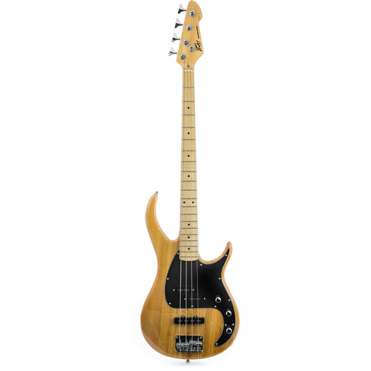 Peavey Milestone Series 4 String Bass Guitar in Natural Peavey Bass Guitars