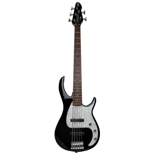 Peavey Milestone Series 5-String Bass Guitar in Black Peavey Bass Guitars