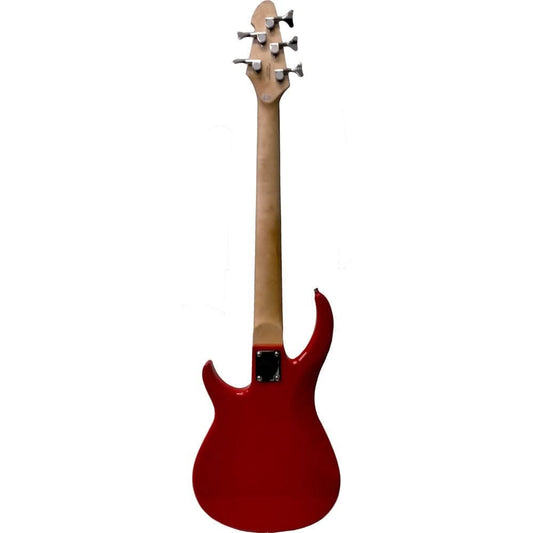 Peavey Milestone Series 5-String Bass Guitar in Red Peavey Bass Guitars