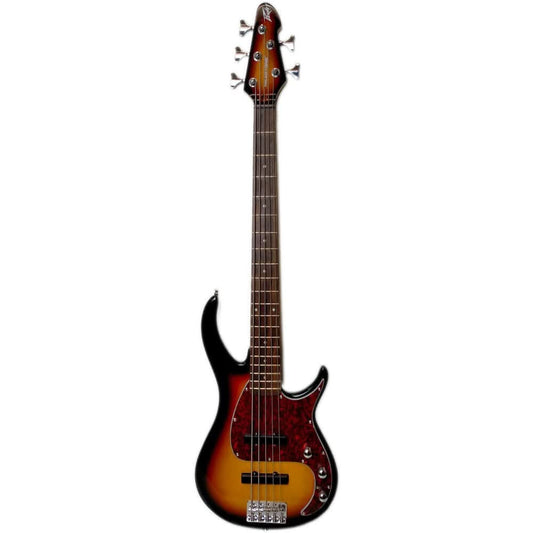 Peavey Milestone Series 5-String Bass Guitar in Sunburst Peavey Bass Guitars