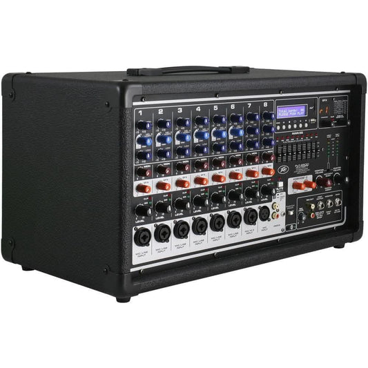 Peavey PVi Series 400-Watt, 8-Channel Mixer Amplifier with SD Card/USB MP3/Bluetooth Player Peavey
