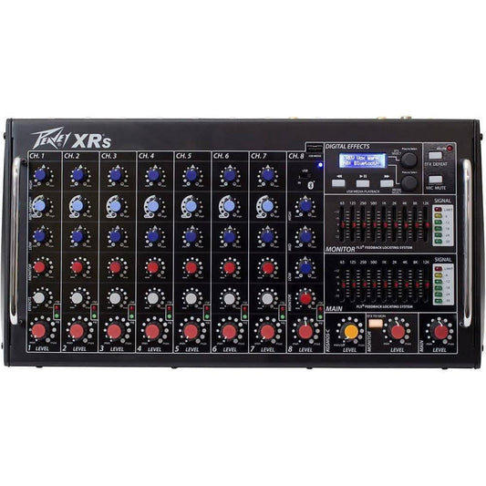 Peavey XR Series "XR-S" Portable 8-Channel, 1500 Watt Powered Mixer Peavey