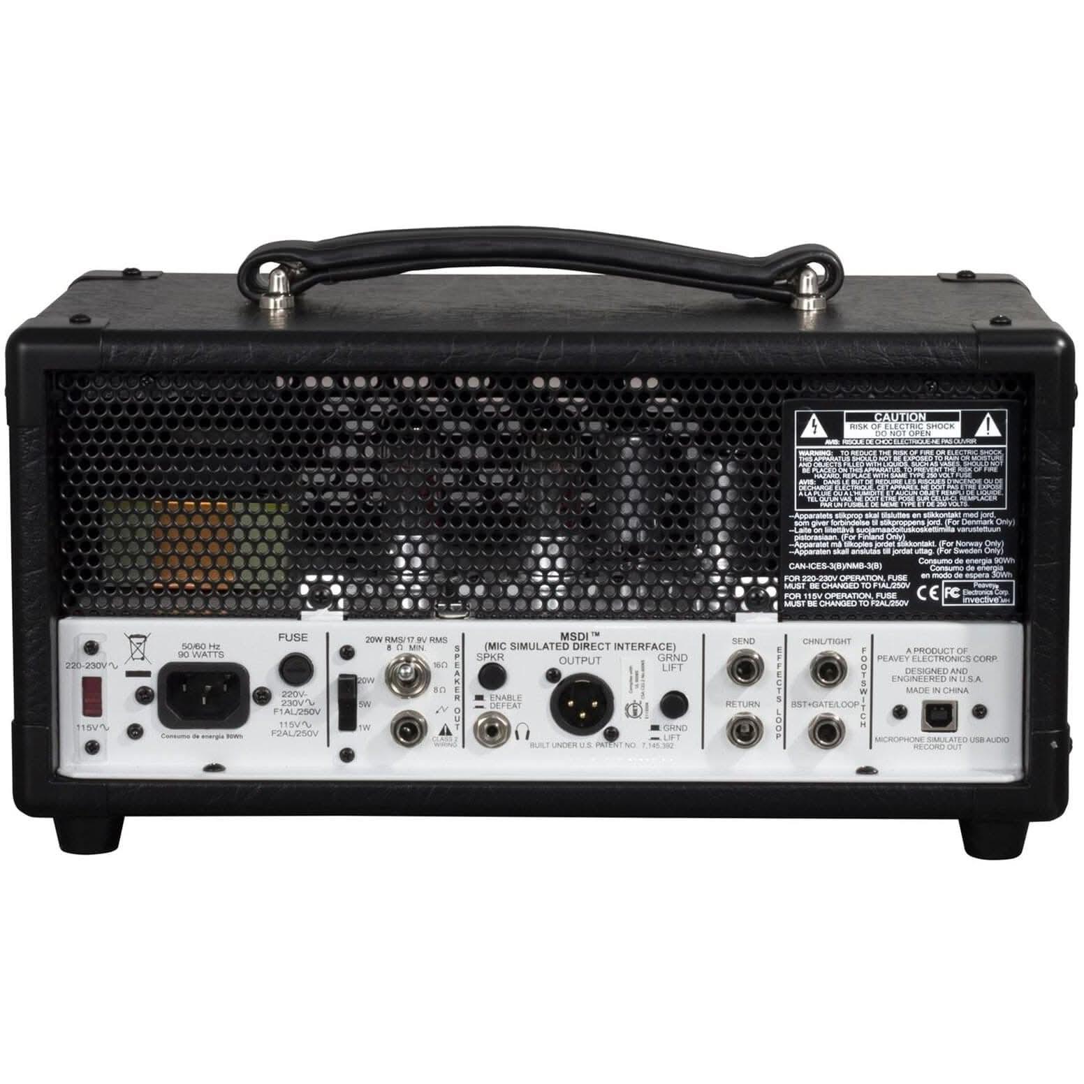 Peavey Invective Series "Invective MH" Mini Guitar Amplifier Head 20-Watt Peavey Electric Amps