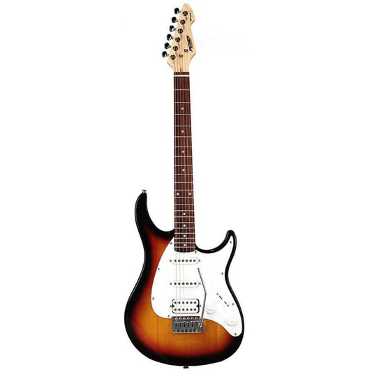 Peavey Raptor Plus Series Electric Guitar in Sunburst SSH Peavey Electric Guitars