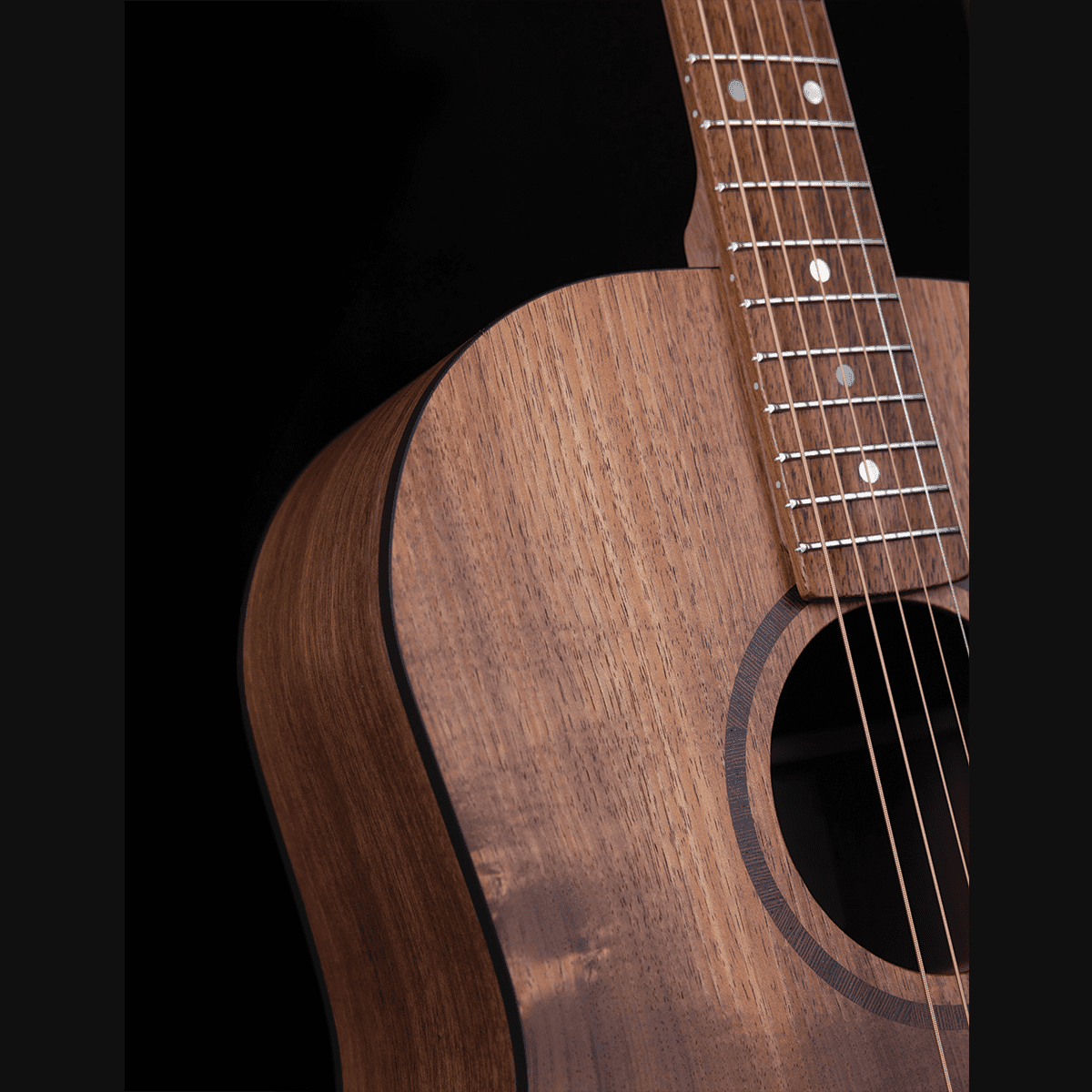Pratley Classic Series Dreadnought Model Solid Blackwood Top, Solid Blackwood B/S Pratley Guitars Acoustic Guitars