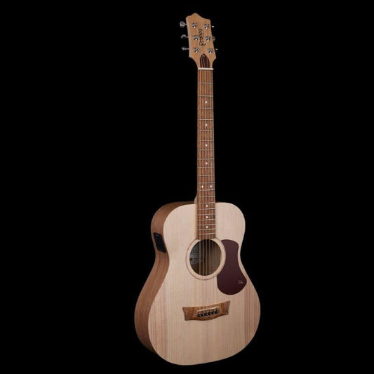 Pratley Entertainer Mini OM All Solid Maple B/S / Bunya Top w/pickup Pratley Guitars Acoustic Guitars