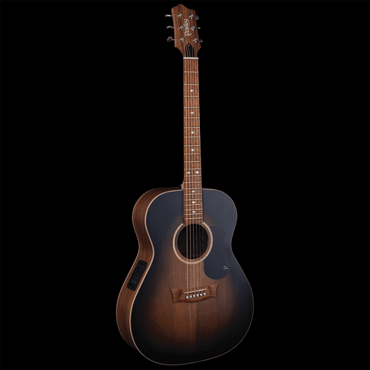 Pratley Premier OM All Solid Blackwood Vintage Black Burst Top Electric Pratley Guitars Acoustic Guitars