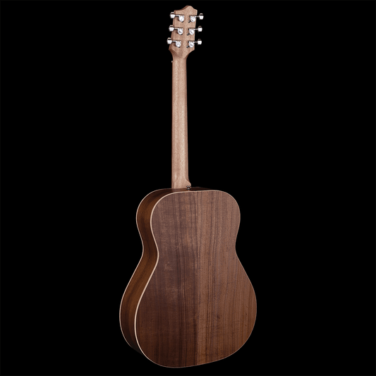 Pratley Premier OM All Solid Blackwood Vintage Black Burst Top Electric Pratley Guitars Acoustic Guitars