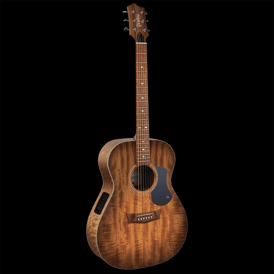 Pratley Premier OM All Solid Maple Smoke Burst Top Electric Pratley Guitars Acoustic Guitars