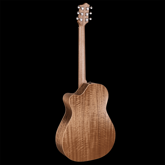 Pratley Premier OM Cutaway All Solid Maple Smoke Burst Top Electric Pratley Guitars Acoustic Guitars