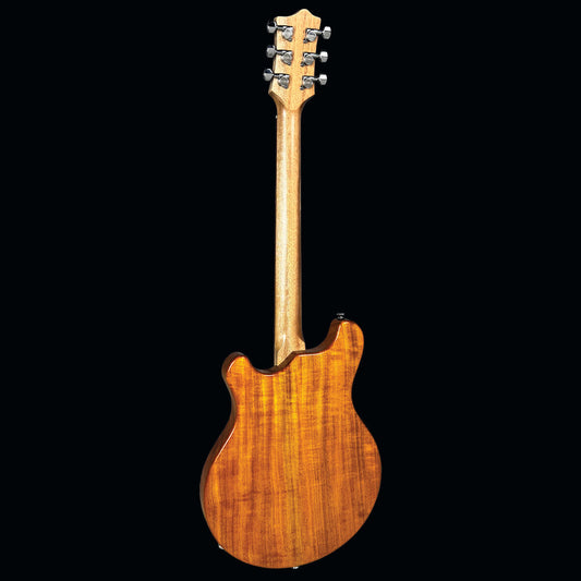 Pratley AP11 Double Cut Electric Guitar - Natural Amber Finish Pratley Guitars Electric Guitars