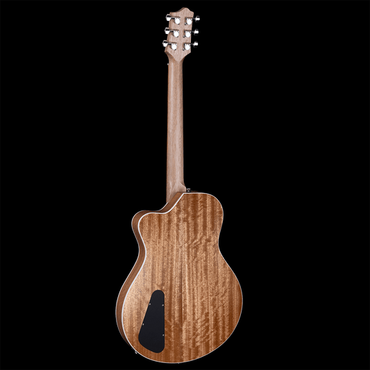 Pratley Electric Semi-Hollow Vintage Yellow Single Cut SD Seth Lover HH Set Pratley Guitars Semi-Hollow Guitars