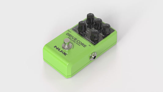 NUX Drive Core Deluxe MKII Overdrive Pedal – 8 Analog Tones