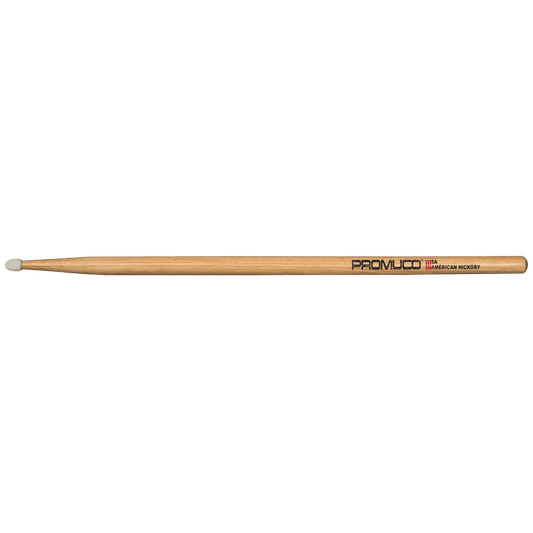 Promuco 1801N5A American Hickory 5A Nylon Tip Promuco Drum Sticks
