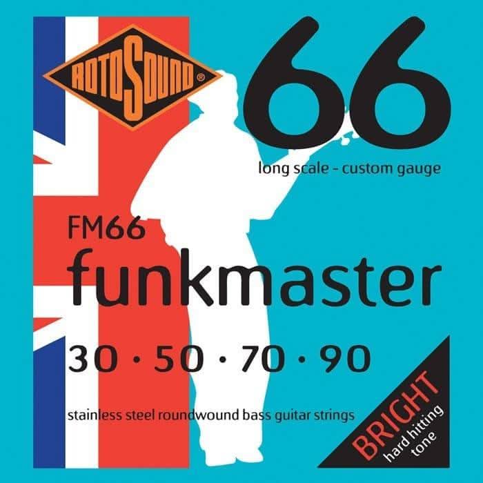Rotosound FM66 Funkmaster 30-90 Bass Strings Rotosound